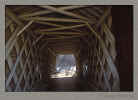 Lattice Truss, Wooddale Covered Bridge--New Castle County, Delaware